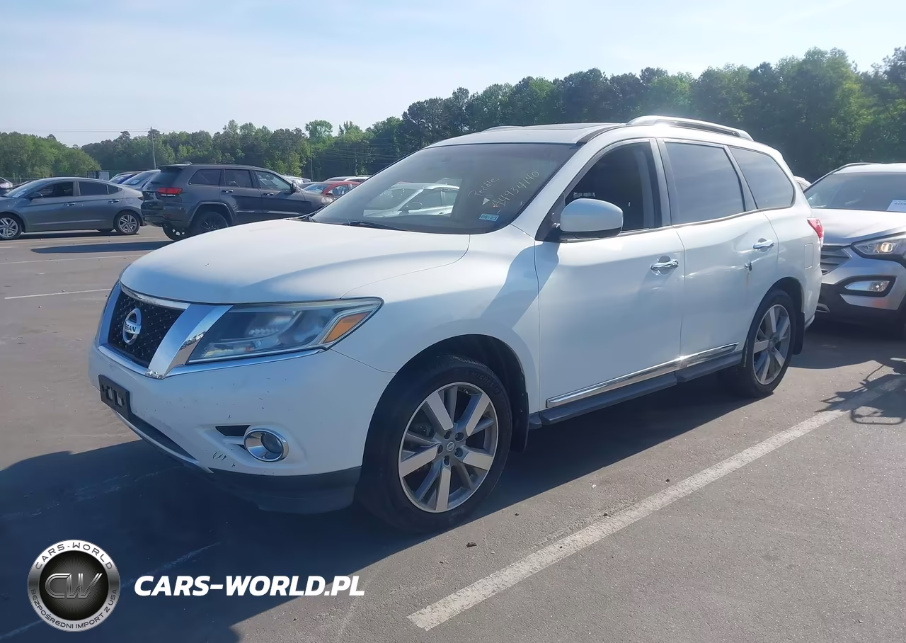 2013 Nissan Pathfinder Platinum VIN:5N1AR2MN3DC654728 - 2