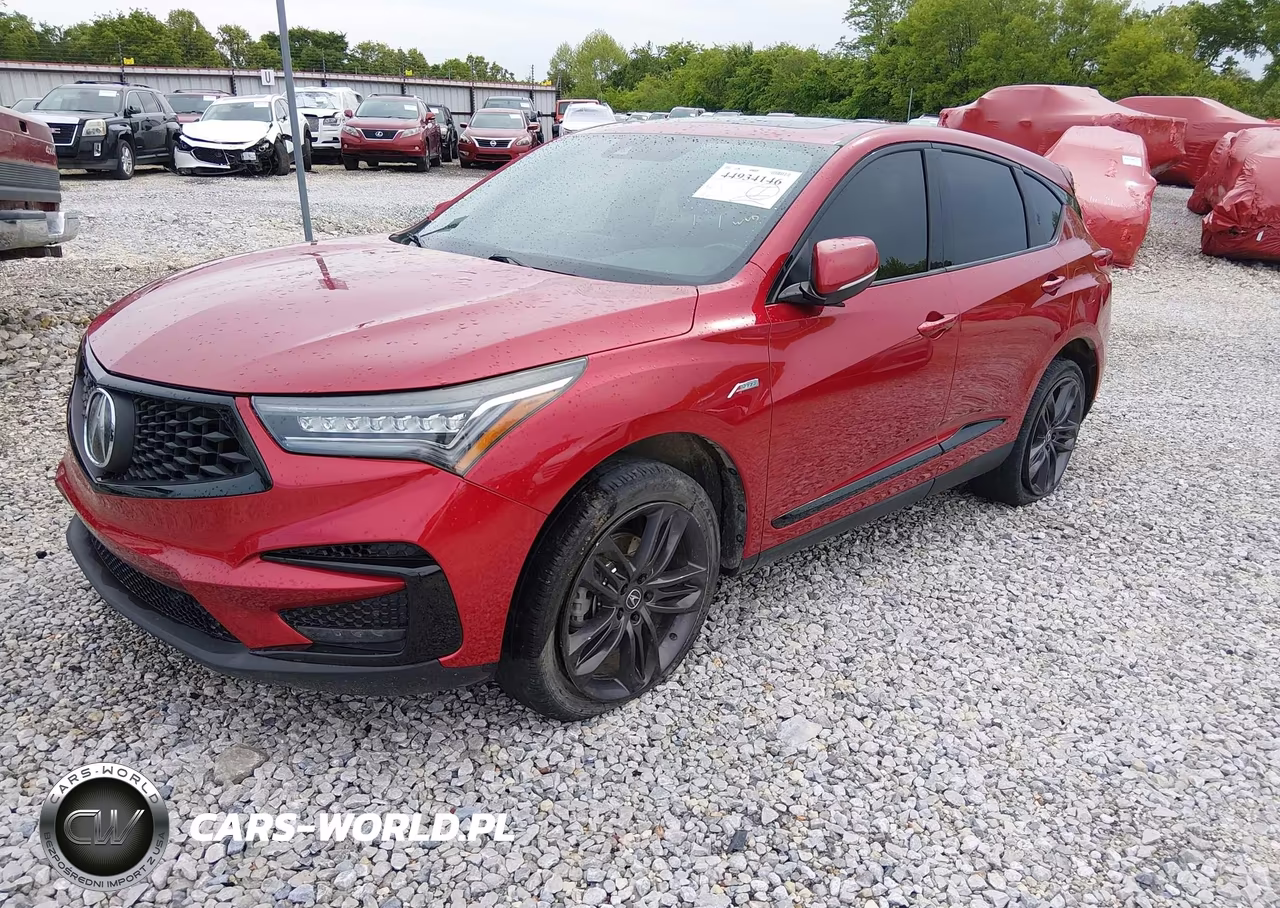 2021 Acura Rdx A-Spec Package VIN:5J8TC2H62ML048209 - 2