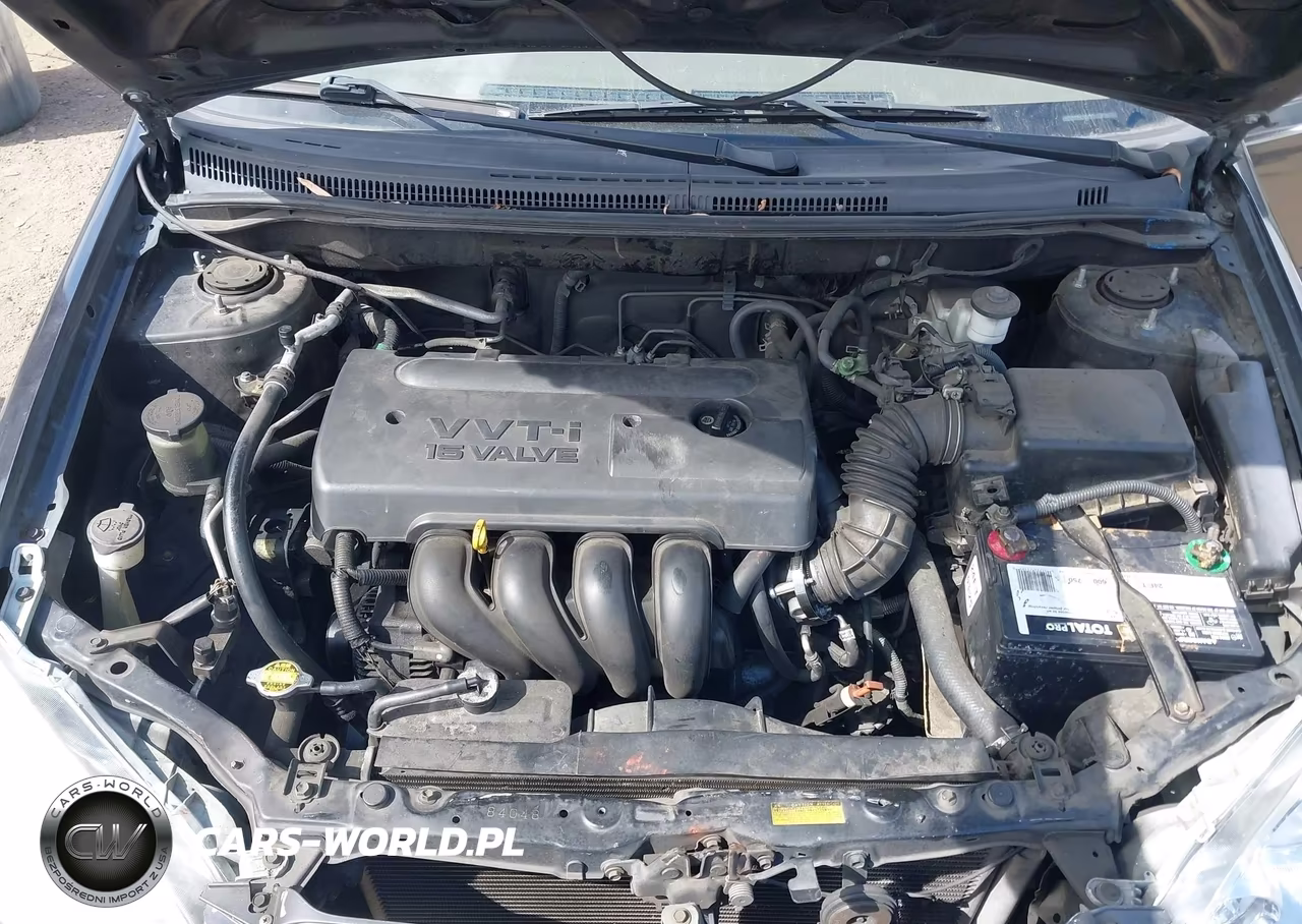 2005 Toyota Corolla Le VIN:1NXBR32E55Z446147 - 10