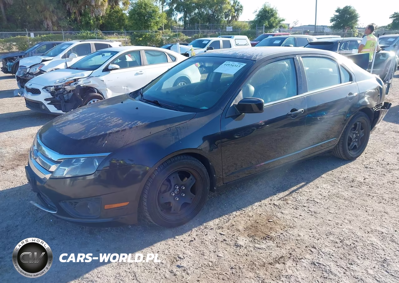 2010 Ford Fusion Se VIN:3FAHP0HA1AR282586 - 2