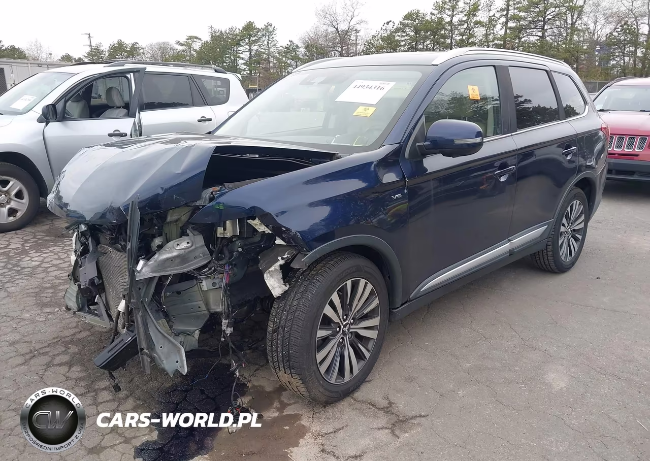 2019 Mitsubishi Outlander Gt VIN:JA4JZ4AX8KZ009373 - 2