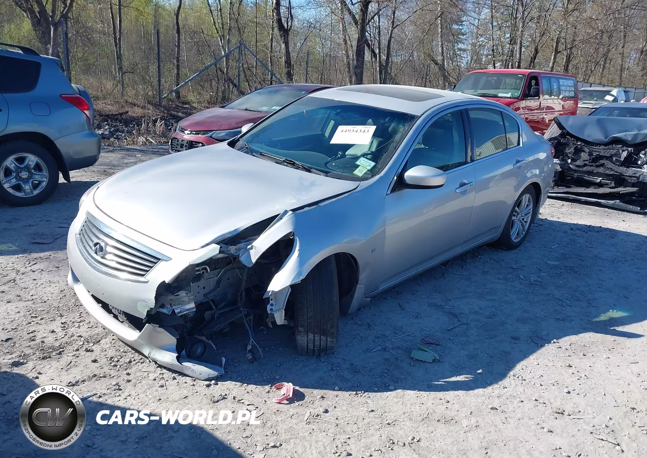 2015 Infiniti Q40 VIN:JN1CV6AR0FM520377 - 2