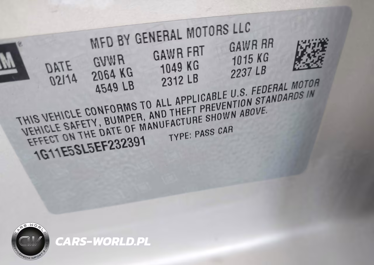 2014 Chevrolet Malibu 2Lt VIN:1G11E5SL5EF232391 - 9