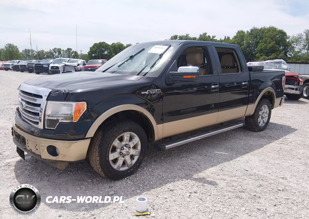 2013 Ford F-150 Lariat VIN:1FTFW1CFXDKF17637 - 2