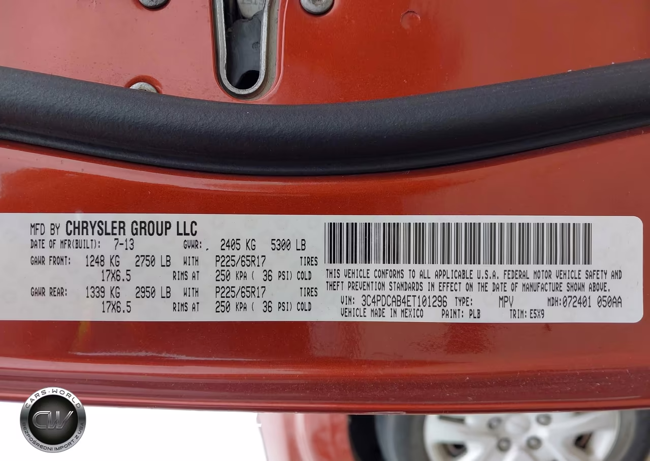 2014 Dodge Journey Se VIN:3C4PDCAB4ET101296 - 9