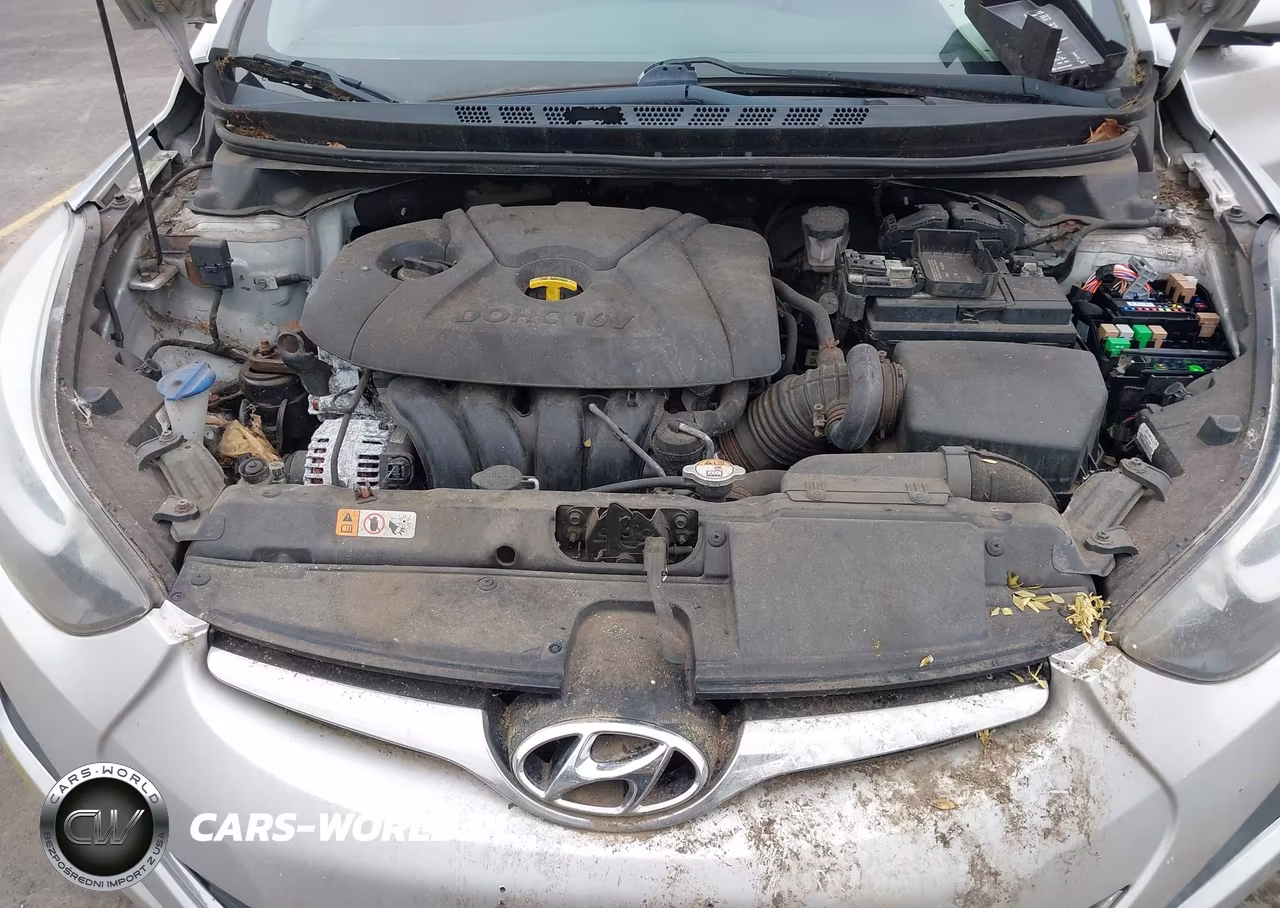 2015 Hyundai Elantra Se VIN:5NPDH4AE7FH559116 - 10