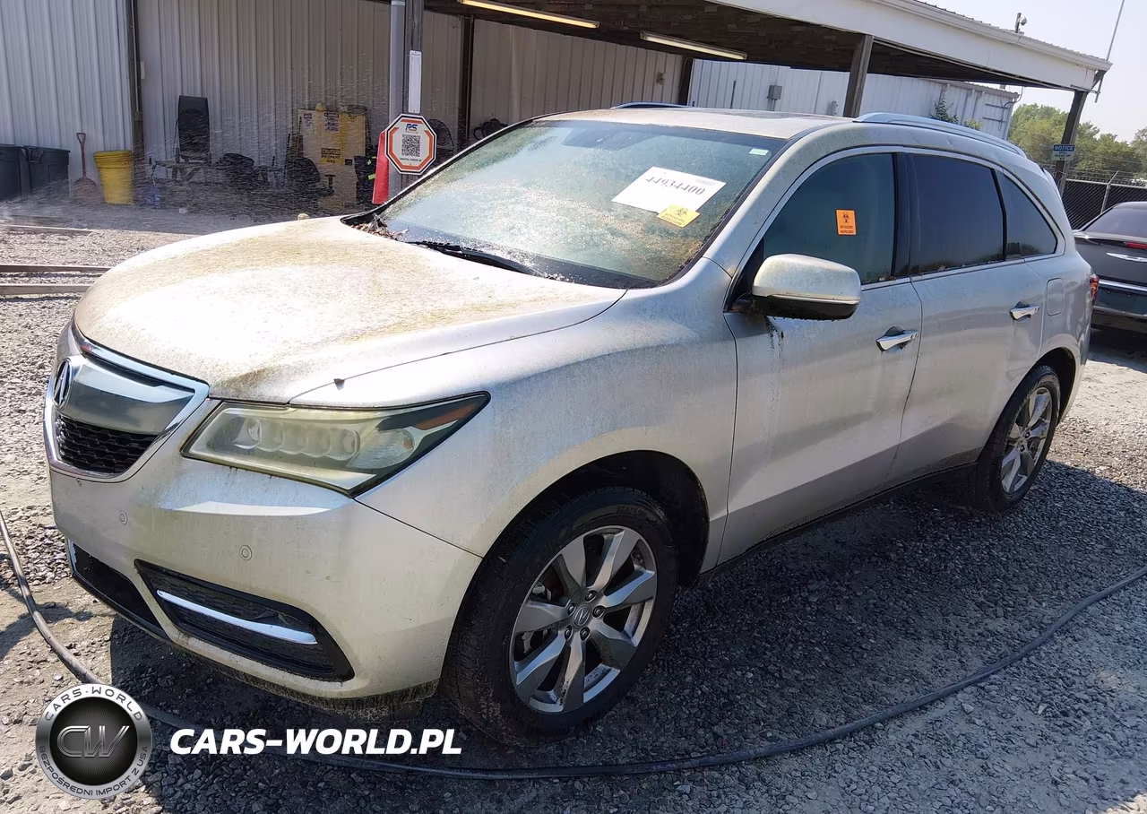 2014 Acura Mdx Advance Pkg W-Entertainment Pkg VIN:5FRYD3H80EB013857 - 2