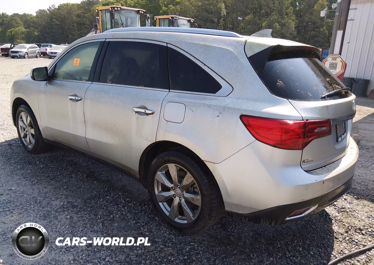 2014 Acura Mdx Advance Pkg W-Entertainment Pkg VIN:5FRYD3H80EB013857 - 3