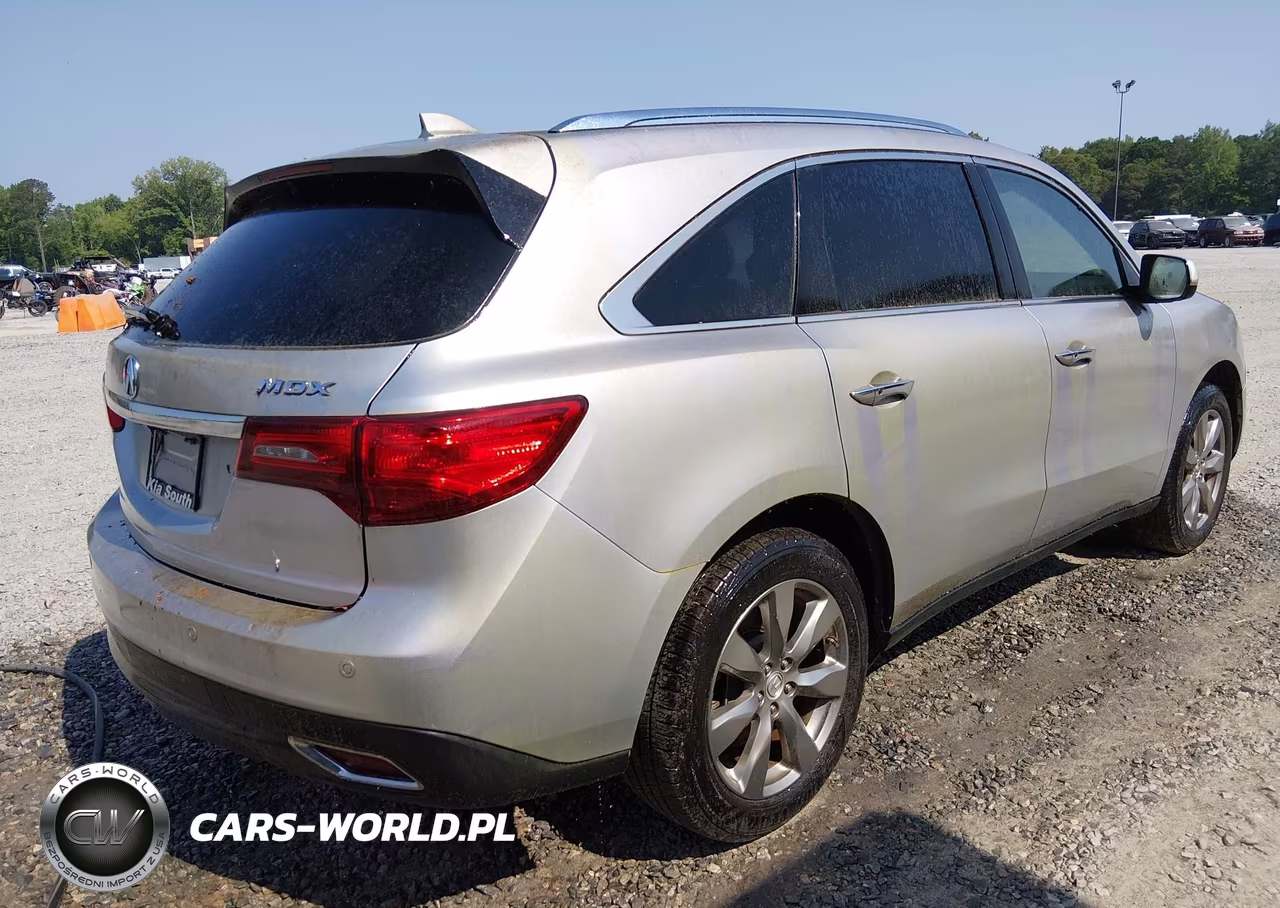 2014 Acura Mdx Advance Pkg W-Entertainment Pkg VIN:5FRYD3H80EB013857 - 4