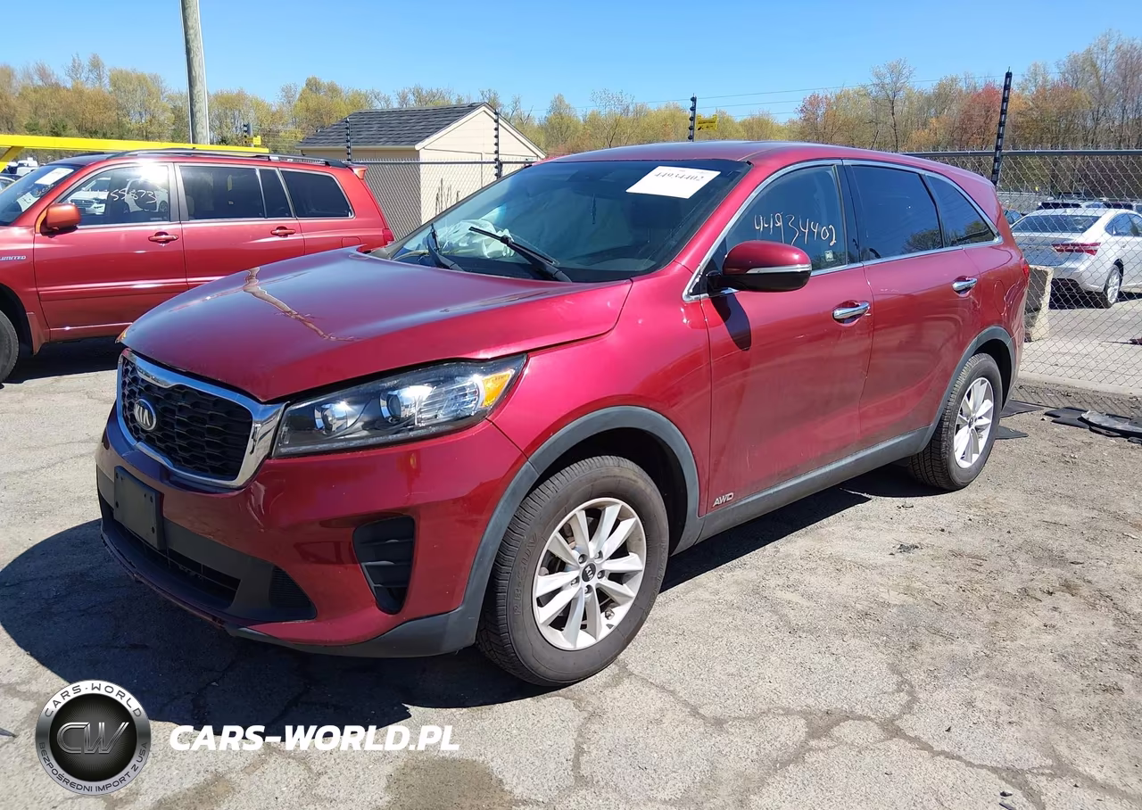 2019 Kia Sorento 2.4L Lx VIN:5XYPGDA35KG534571 - 2