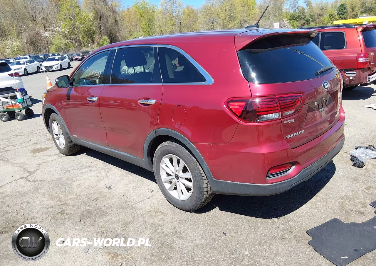 2019 Kia Sorento 2.4L Lx VIN:5XYPGDA35KG534571 - 3