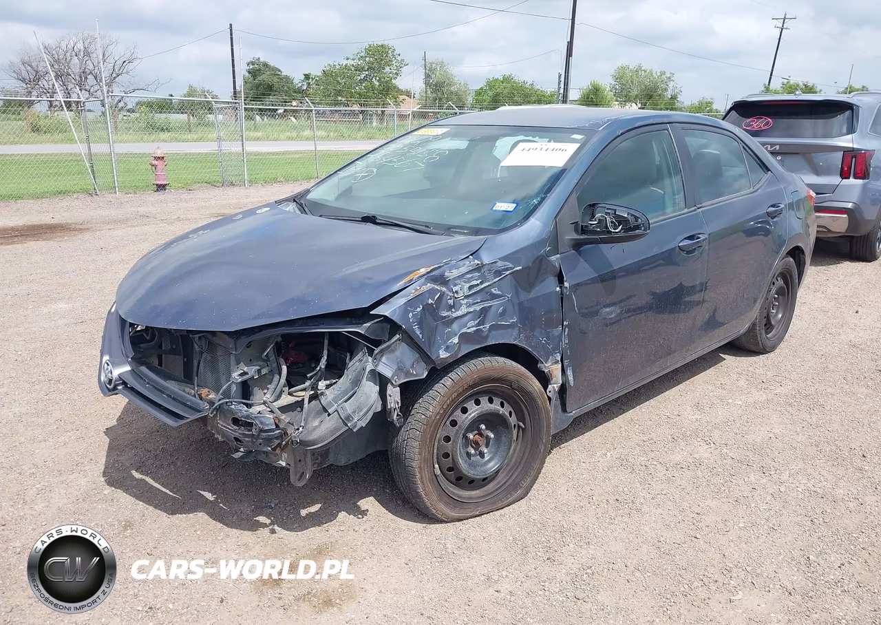 2015 Toyota Corolla Le VIN:5YFBURHE4FP254567 - 2