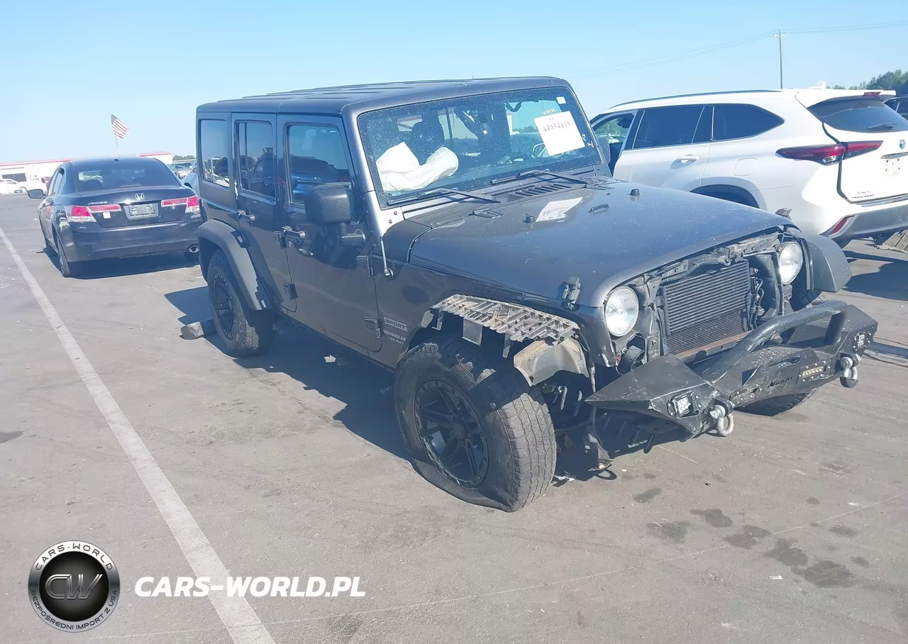 2018 Jeep Wrangler Jk Unlimited Sport S 4X4