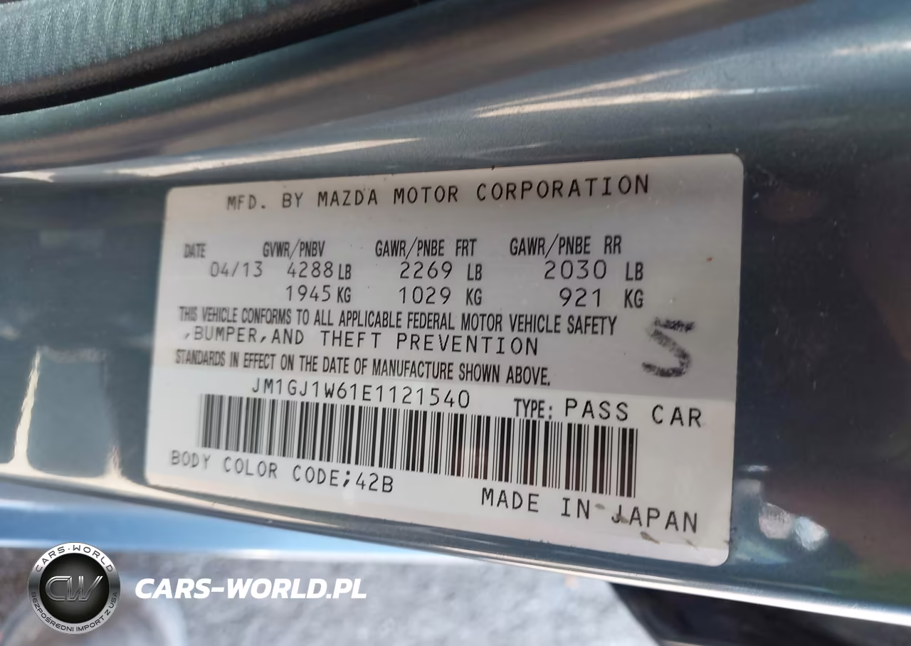 2014 Mazda Mazda6 I Grand Touring VIN:JM1GJ1W61E1121540 - 9