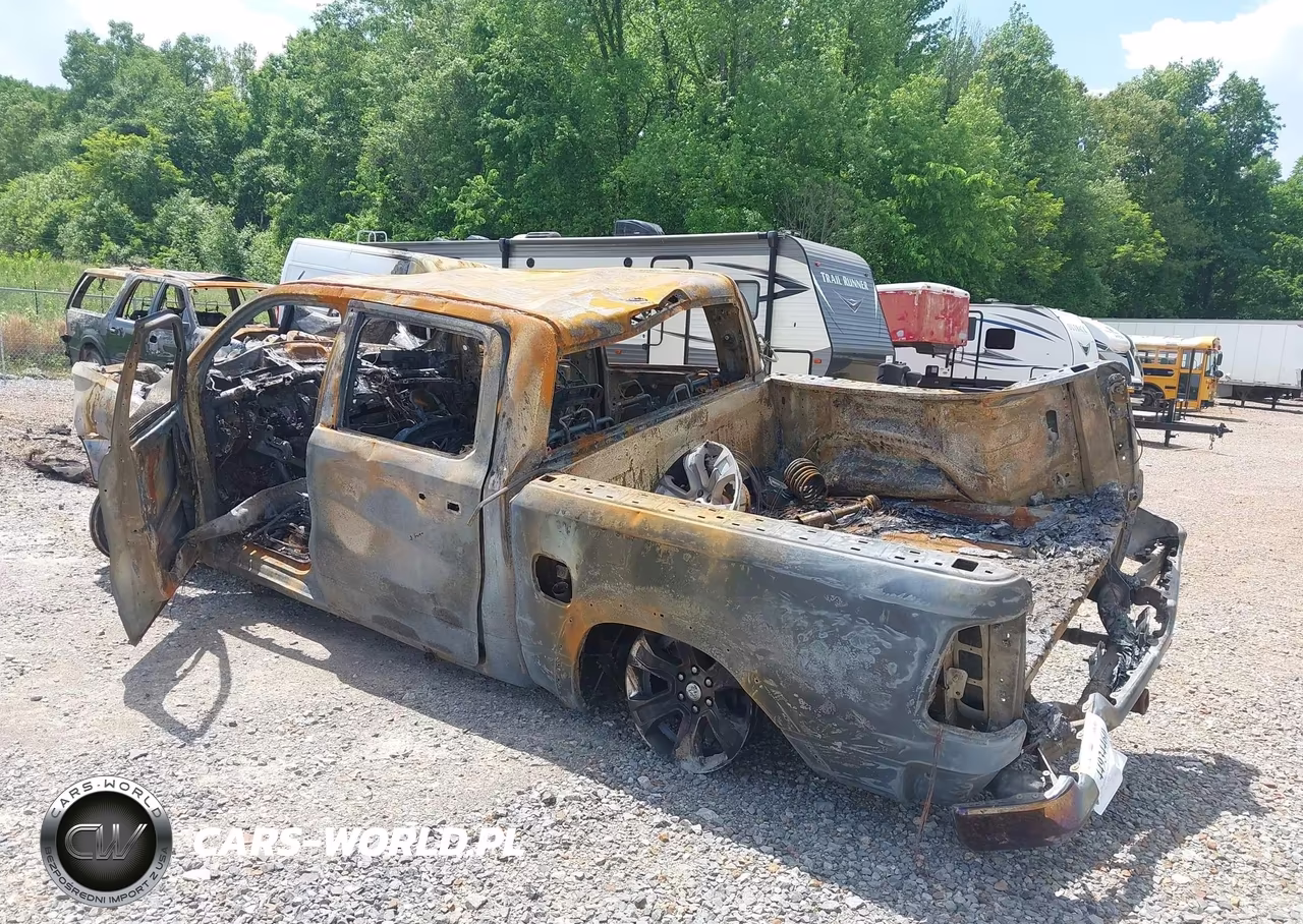 2019 Ram 1500 Longhorn 4X4 5'7 Box VIN:1C6SRFKT1KN830606 - 3