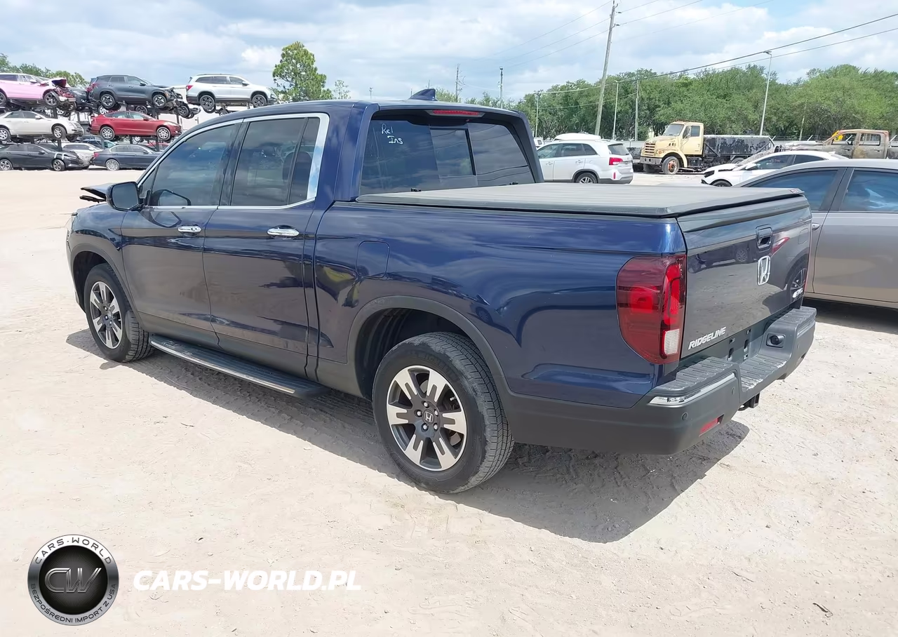 2019 Honda Ridgeline Rtl-E VIN:5FPYK3F71KB036455 - 3