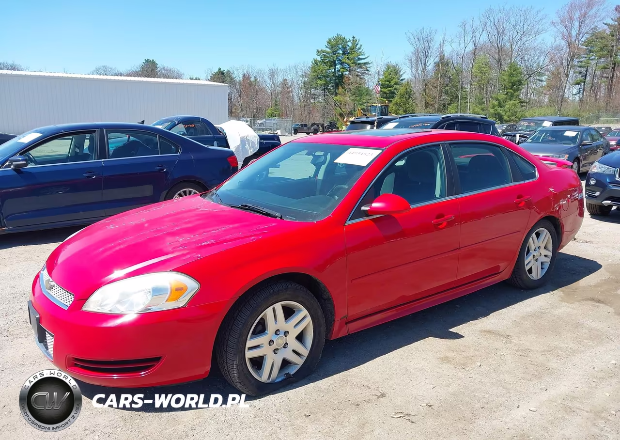 2012 Chevrolet Impala Lt VIN:2G1WG5E38C1327740 - 2
