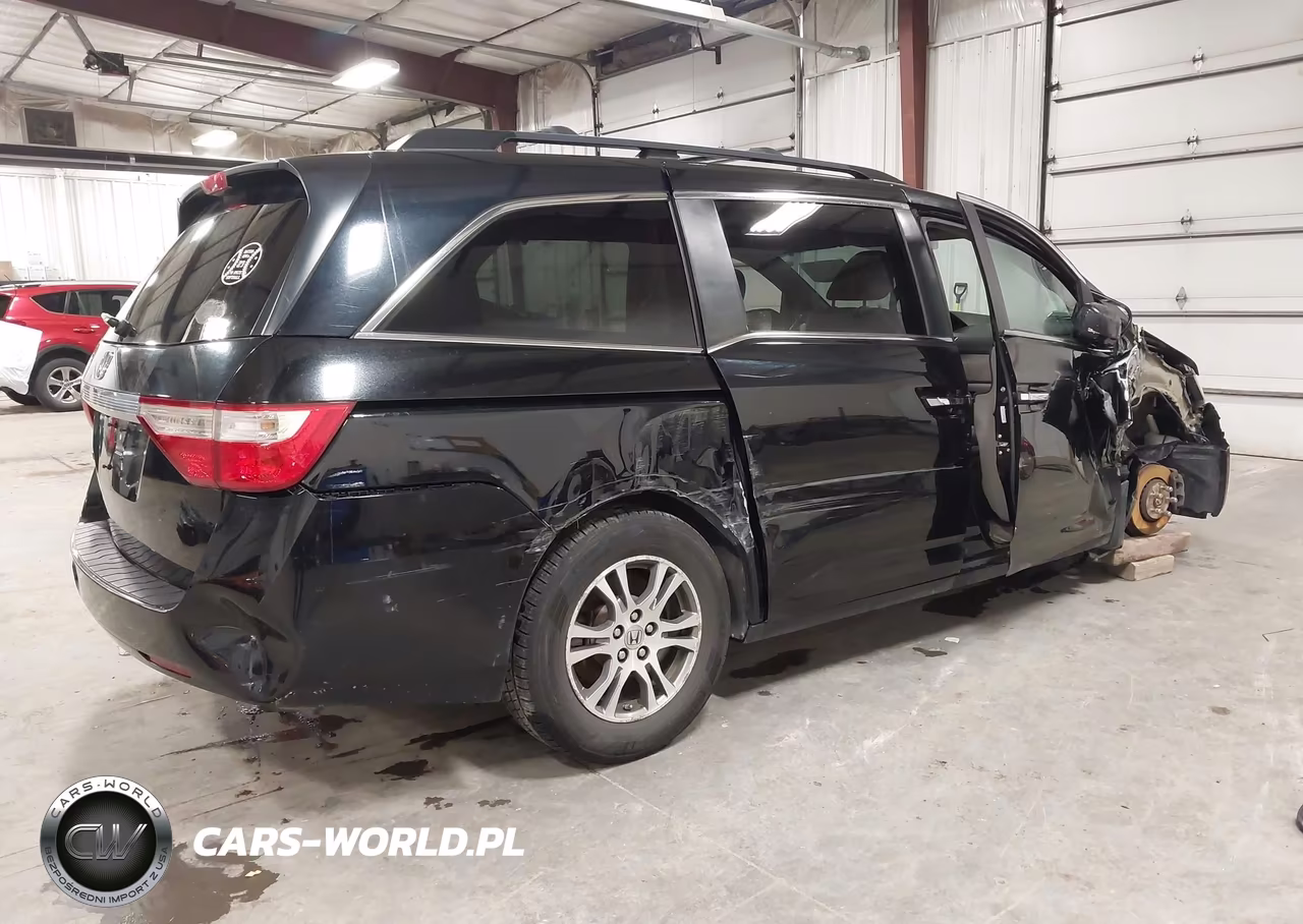 2012 Honda Odyssey Ex-L VIN:5FNRL5H61CB039741 - 4
