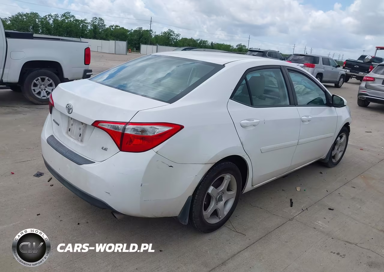 2014 Toyota Corolla Le VIN:2T1BURHE1EC205499 - 4