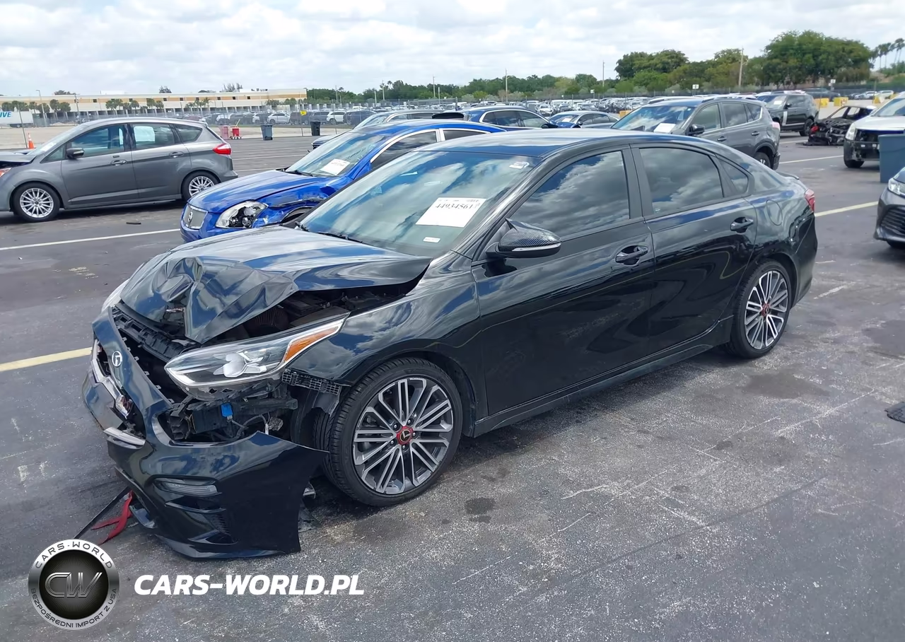 2021 Kia Forte Gt VIN:3KPF44AC0ME334525 - 2