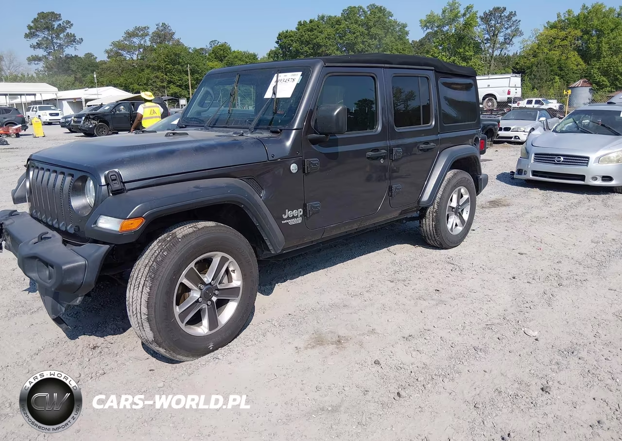 2018 Jeep Wrangler Unlimited Sport S 4X4 VIN:1C4HJXDG8JW154339 - 2