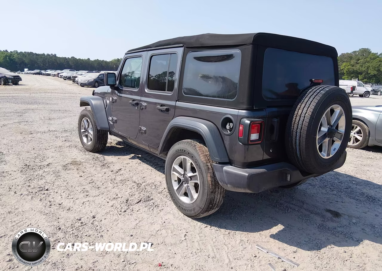 2018 Jeep Wrangler Unlimited Sport S 4X4 VIN:1C4HJXDG8JW154339 - 3