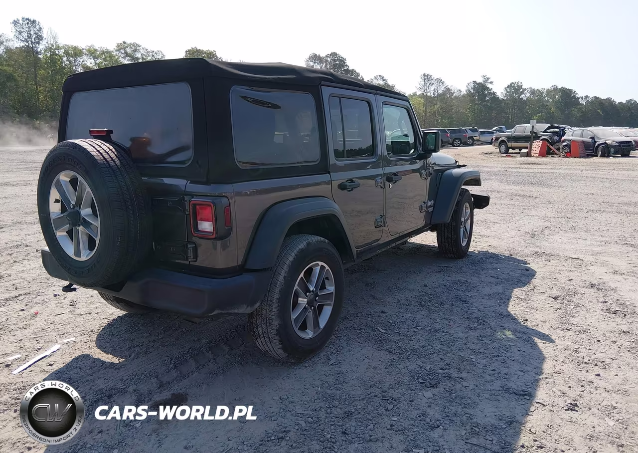 2018 Jeep Wrangler Unlimited Sport S 4X4 VIN:1C4HJXDG8JW154339 - 4