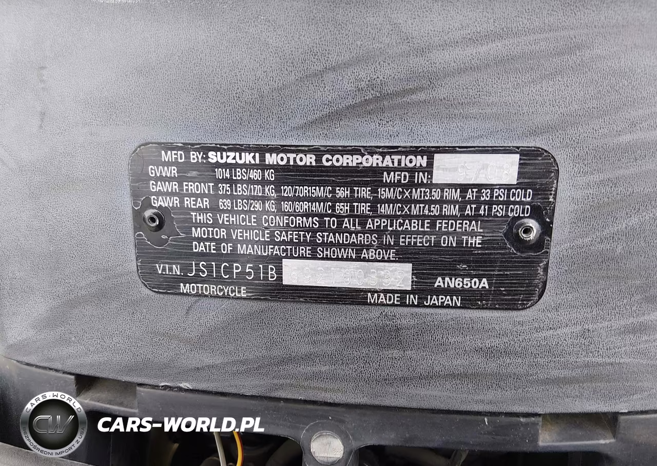 2009 Suzuki An650 A VIN:JS1CP51B692100332 - 10