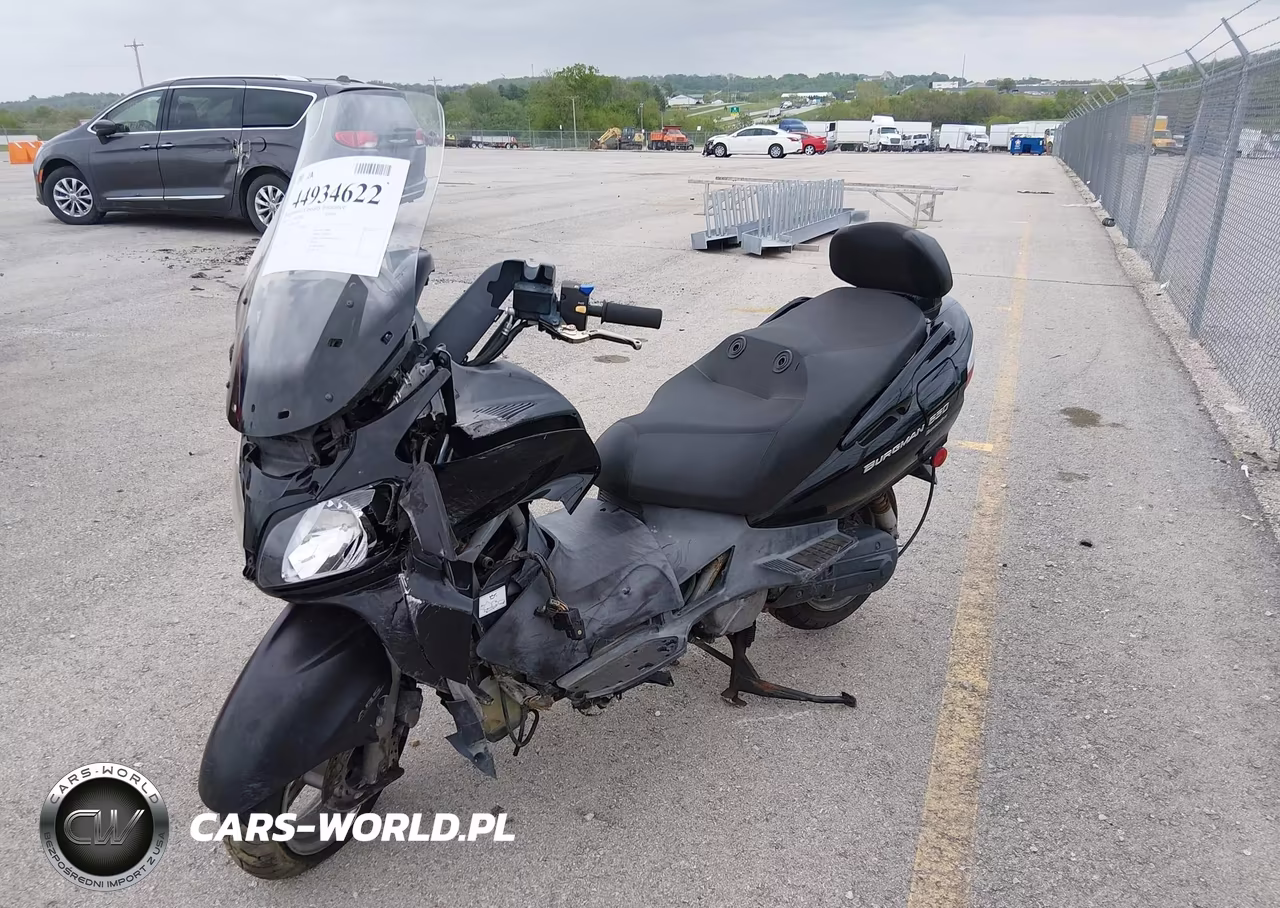 2009 Suzuki An650 A VIN:JS1CP51B692100332 - 2