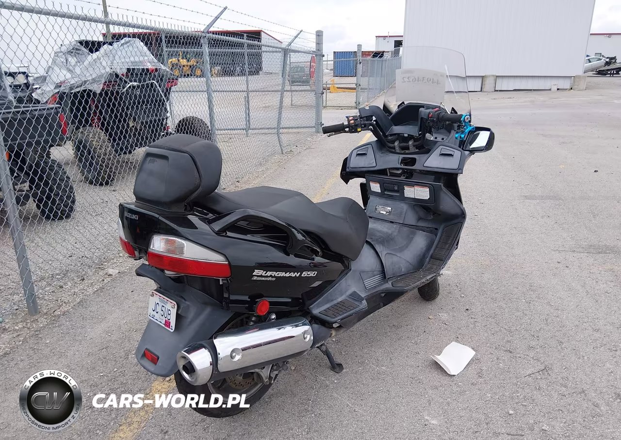 2009 Suzuki An650 A VIN:JS1CP51B692100332 - 4
