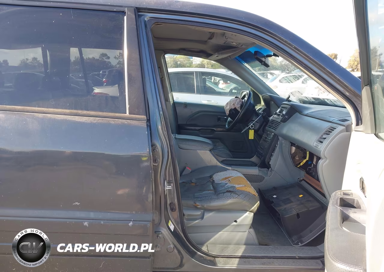 2005 Honda Pilot Ex-L VIN:2HKYF18605H565911 - 5