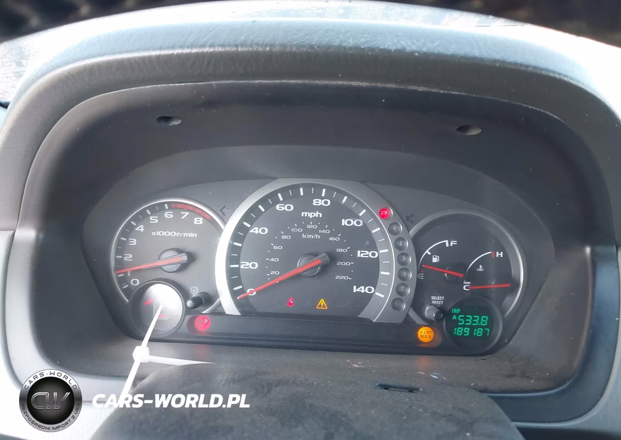 2005 Honda Pilot Ex-L VIN:2HKYF18605H565911 - 7