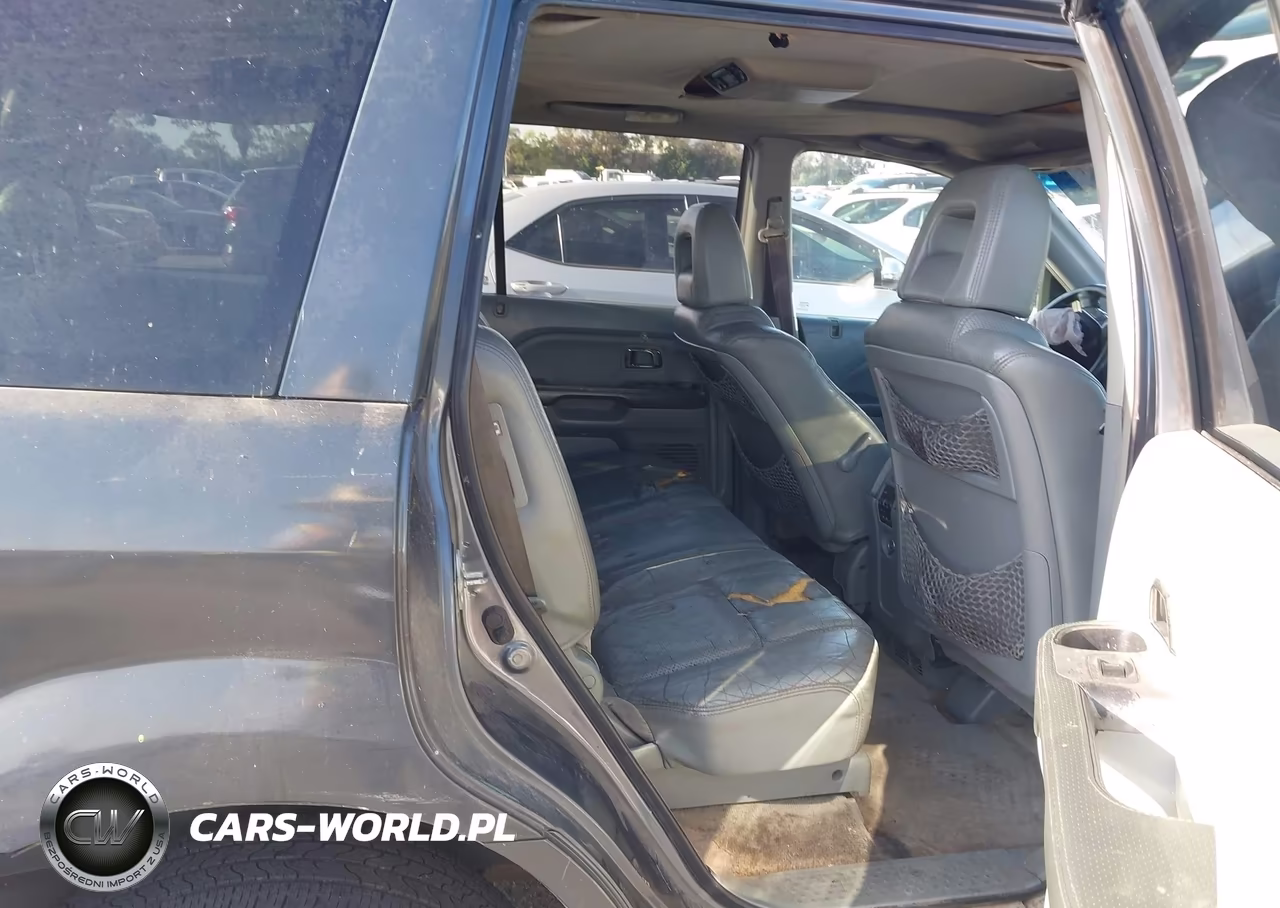 2005 Honda Pilot Ex-L VIN:2HKYF18605H565911 - 8
