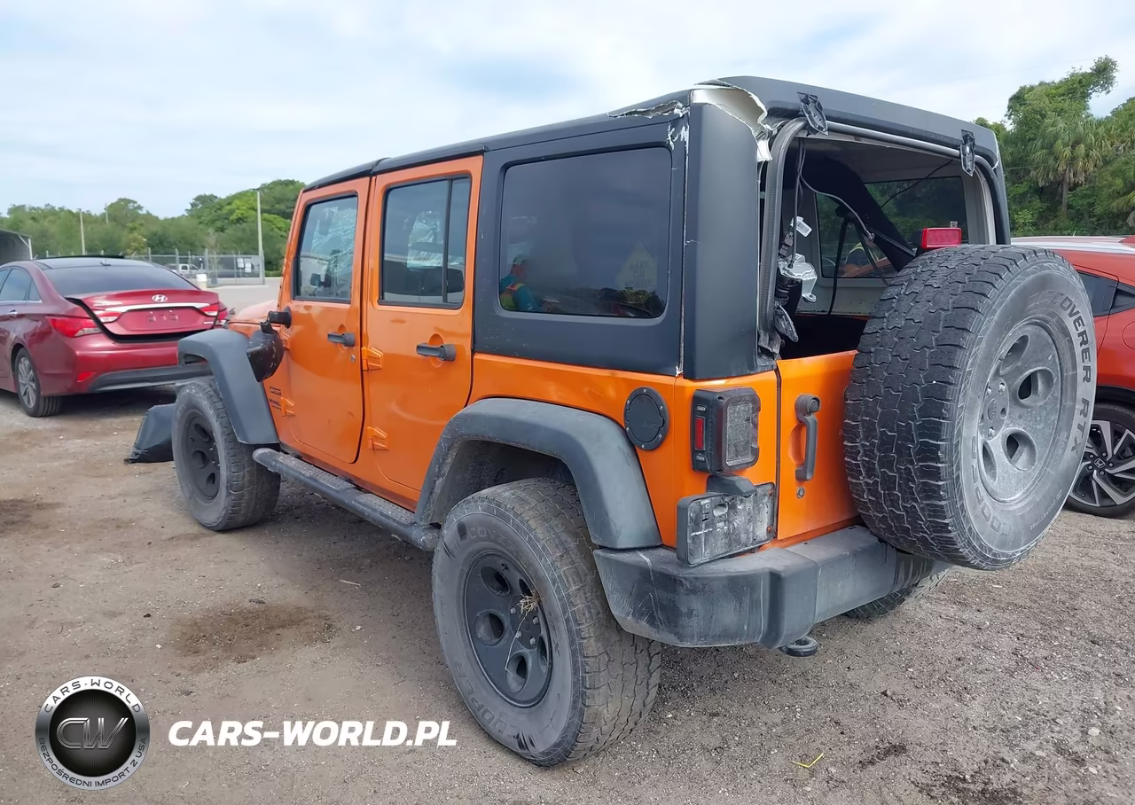 2012 Jeep Wrangler Unlimited Sport VIN:1C4BJWDG1CL273791 - 3