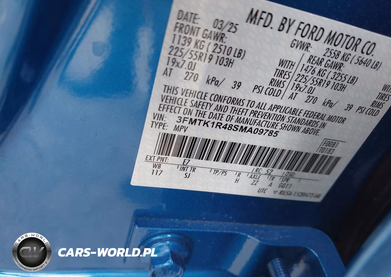 2025 Ford Mustang Mach-E Select VIN:3FMTK1R48SMA09785 - 9