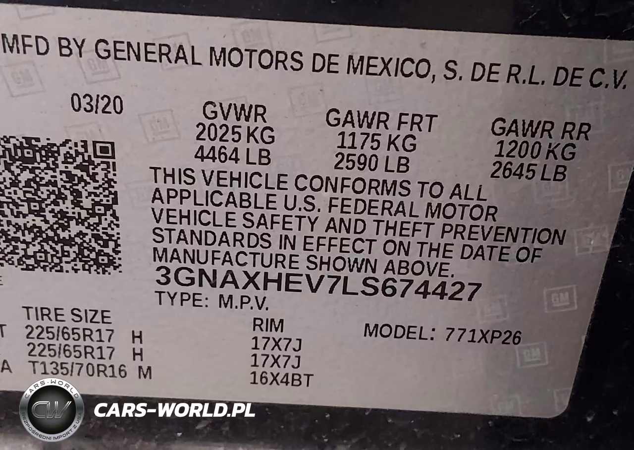2020 Chevrolet Equinox Fwd Ls VIN:3GNAXHEV7LS674427 - 9
