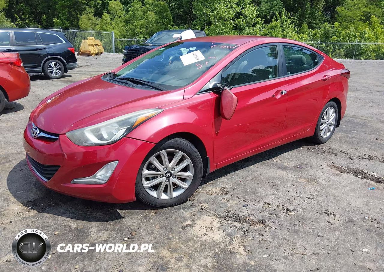2015 Hyundai Elantra Se VIN:KMHDH4AEXFU325621 - 2
