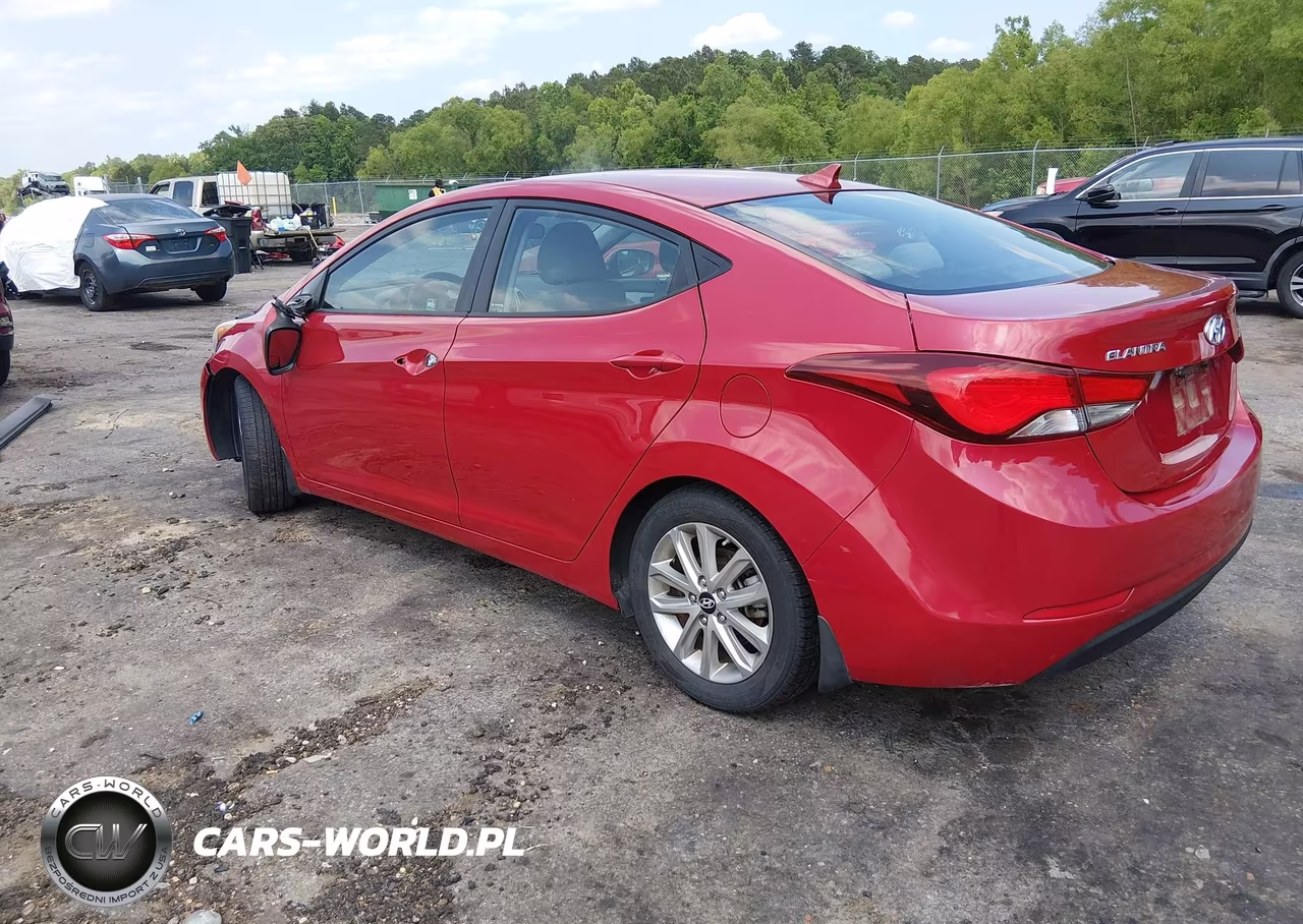 2015 Hyundai Elantra Se VIN:KMHDH4AEXFU325621 - 3