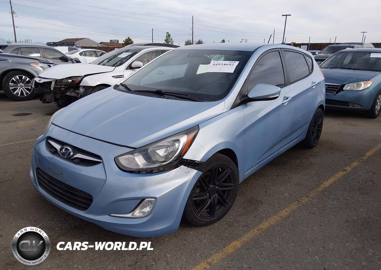 2013 Hyundai Accent Se VIN:KMHCU5AE6DU073652 - 2