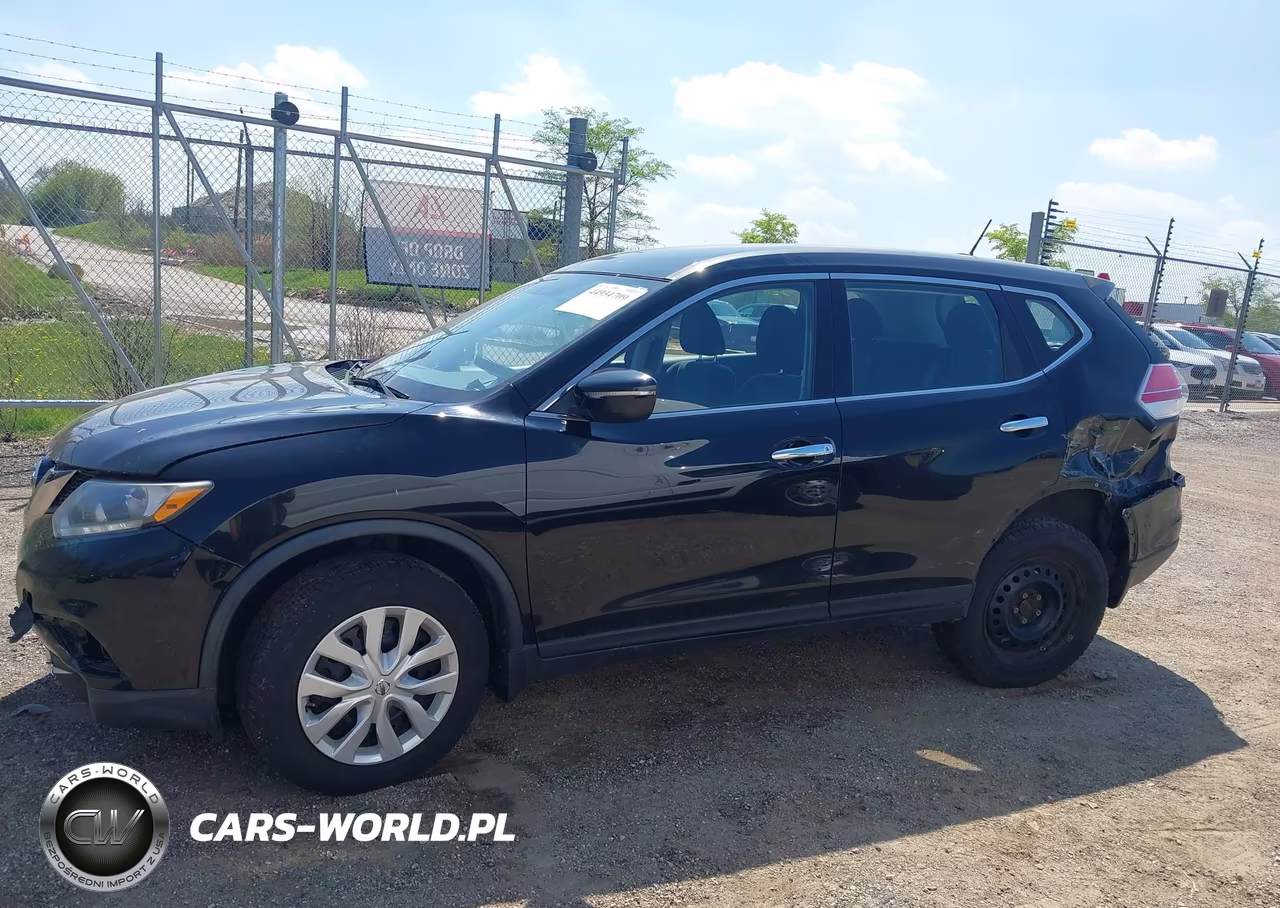 2015 Nissan Rogue S VIN:KNMAT2MV2FP577478 - 14
