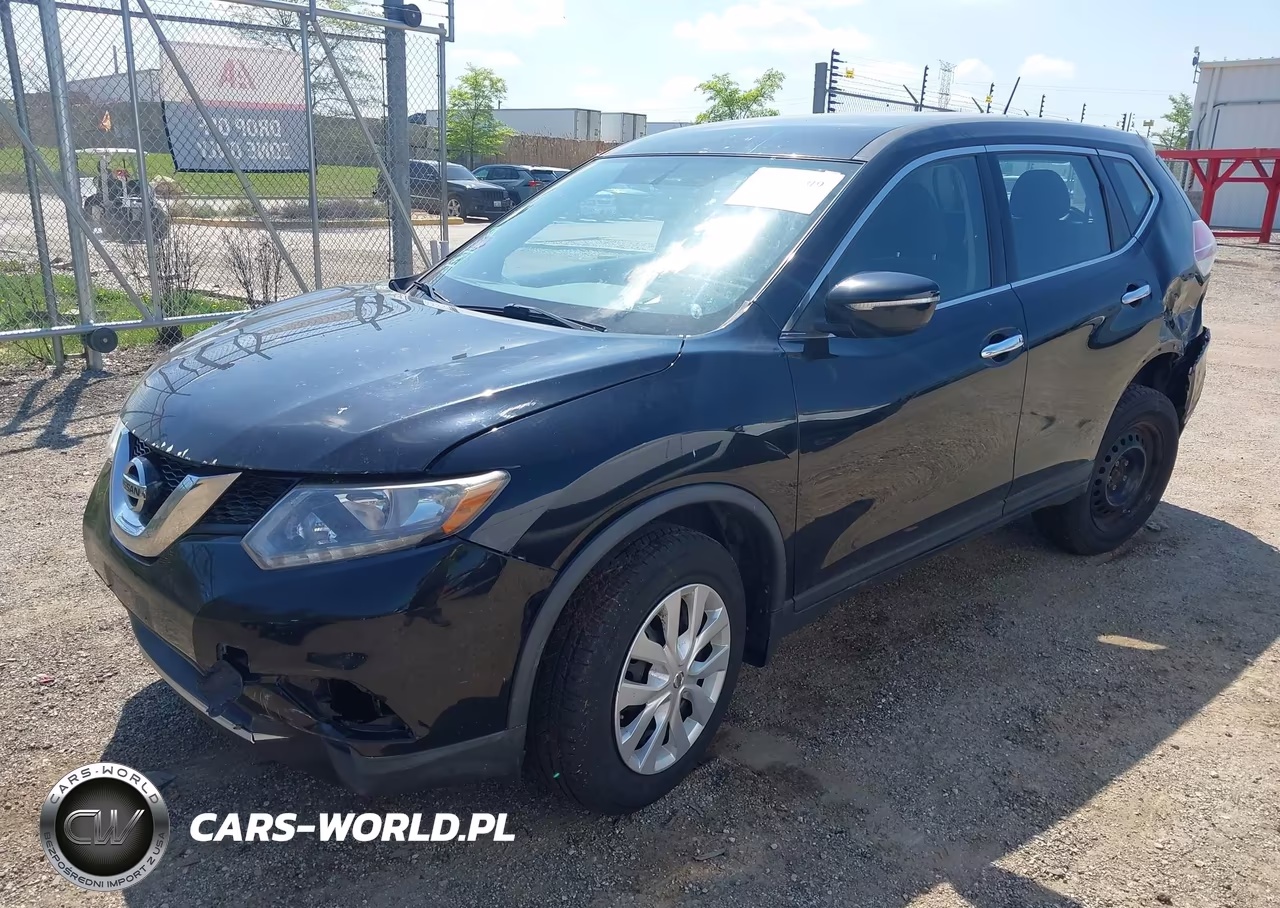 2015 Nissan Rogue S VIN:KNMAT2MV2FP577478 - 2