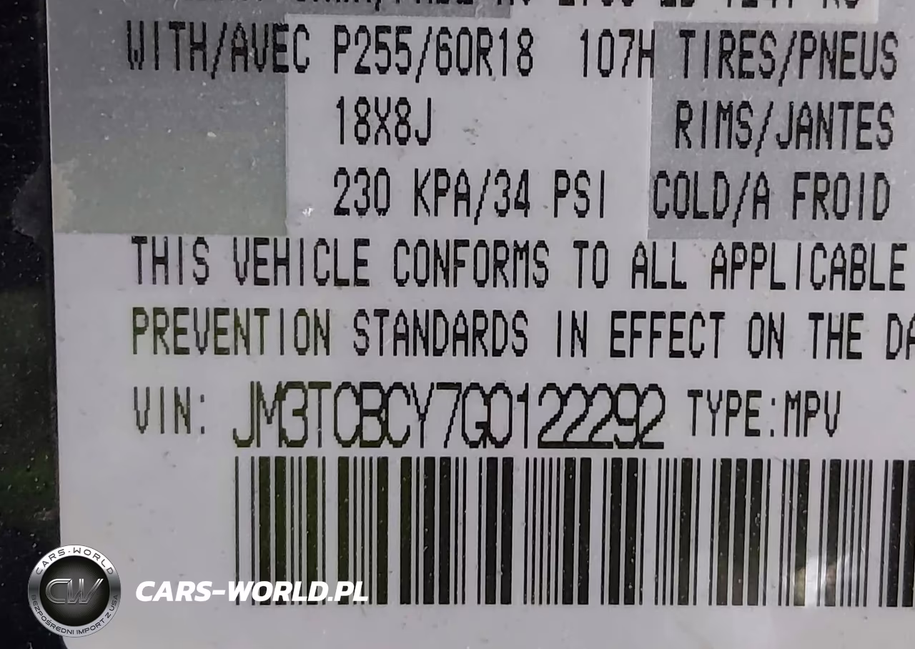 2016 Mazda Cx-9 Touring VIN:JM3TCBCY7G0122292 - 9