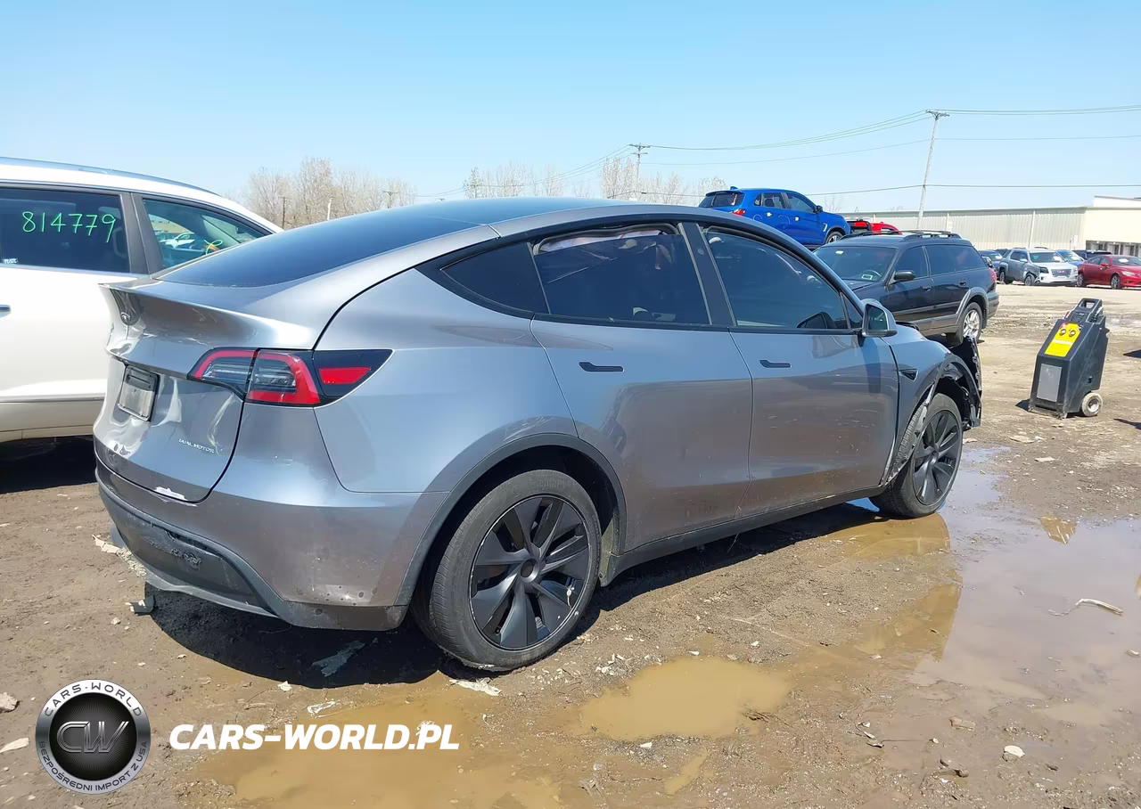 2025 Tesla Model Y Long Range Dual Motor All-Wheel Drive VIN:7SAYGDEE1SF297457 - 4
