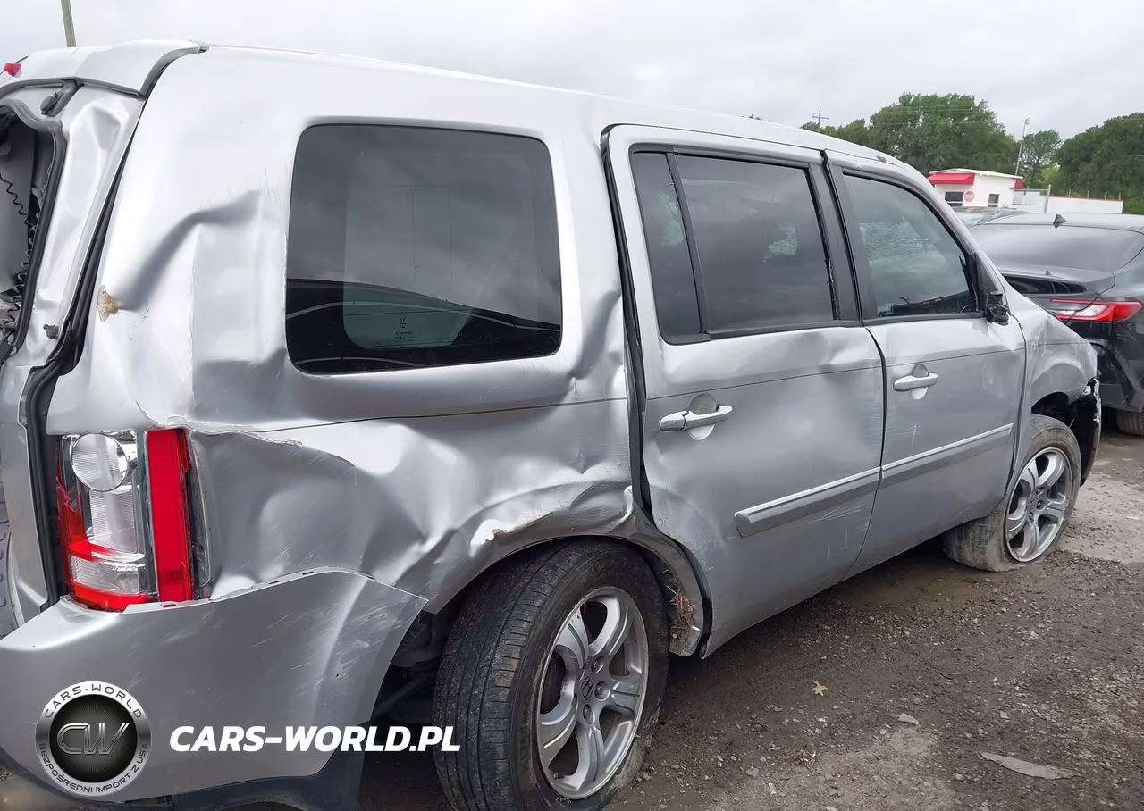 2012 Honda Pilot Ex-L VIN:5FNYF3H55CB002481 - 14