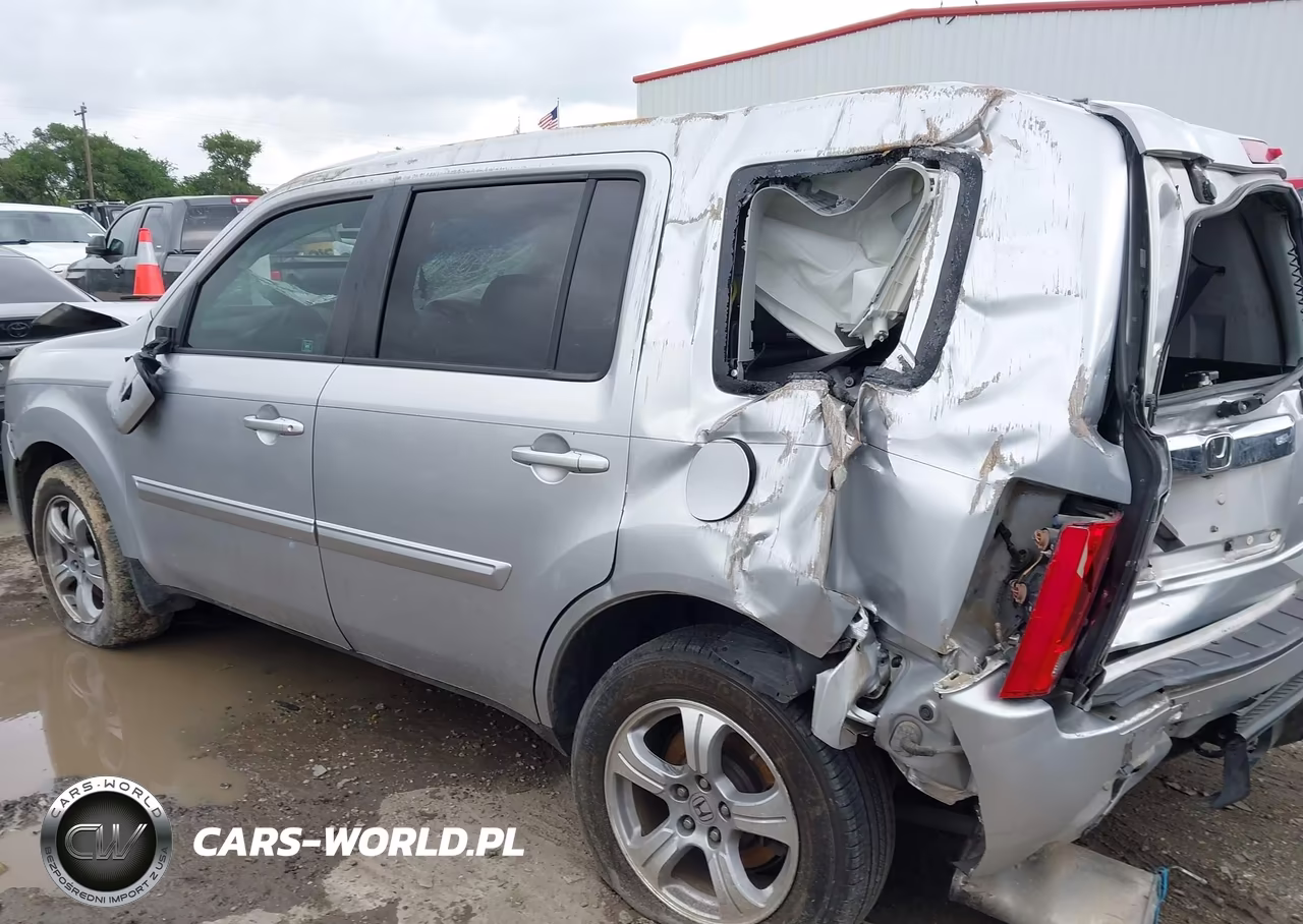 2012 Honda Pilot Ex-L VIN:5FNYF3H55CB002481 - 15
