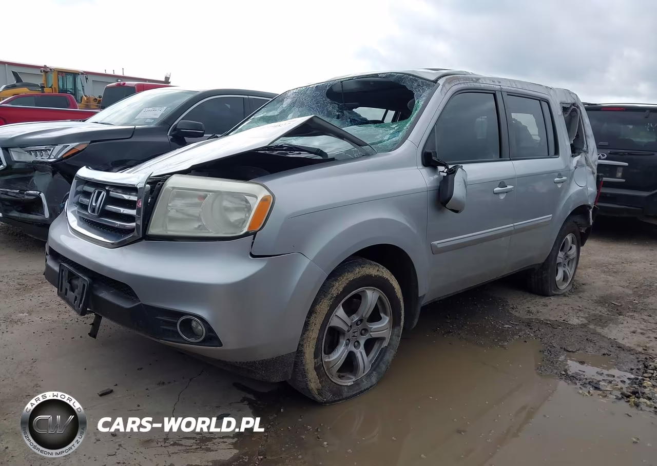 2012 Honda Pilot Ex-L VIN:5FNYF3H55CB002481 - 2