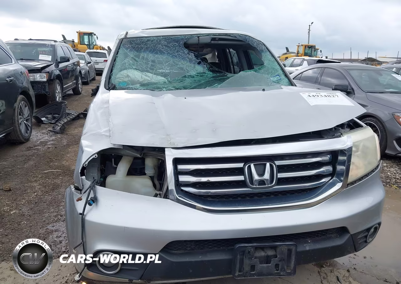 2012 Honda Pilot Ex-L VIN:5FNYF3H55CB002481 - 6