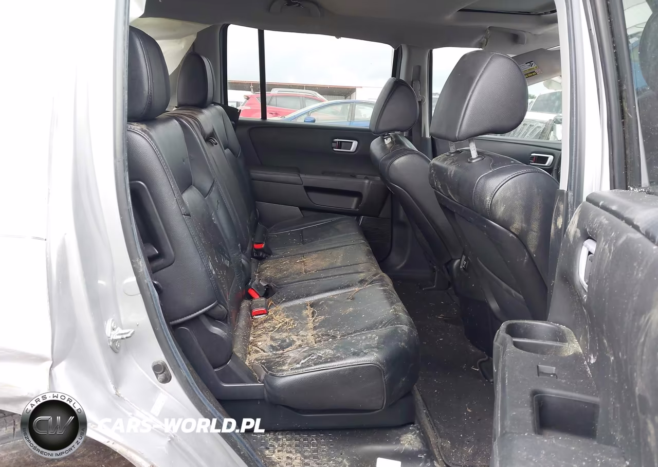 2012 Honda Pilot Ex-L VIN:5FNYF3H55CB002481 - 8