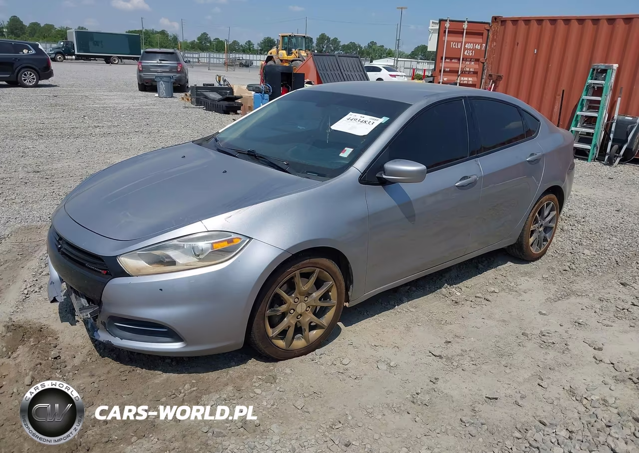2016 Dodge Dart Se VIN:1C3CDFAA4GD533598 - 2
