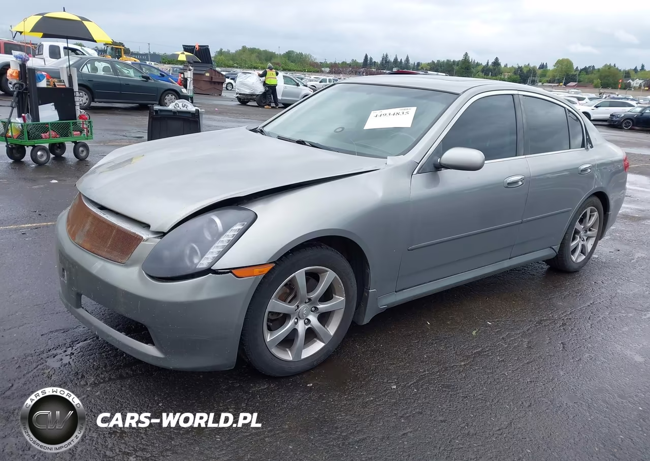 2005 Infiniti G35 VIN:JNKCV51E05M215494 - 2